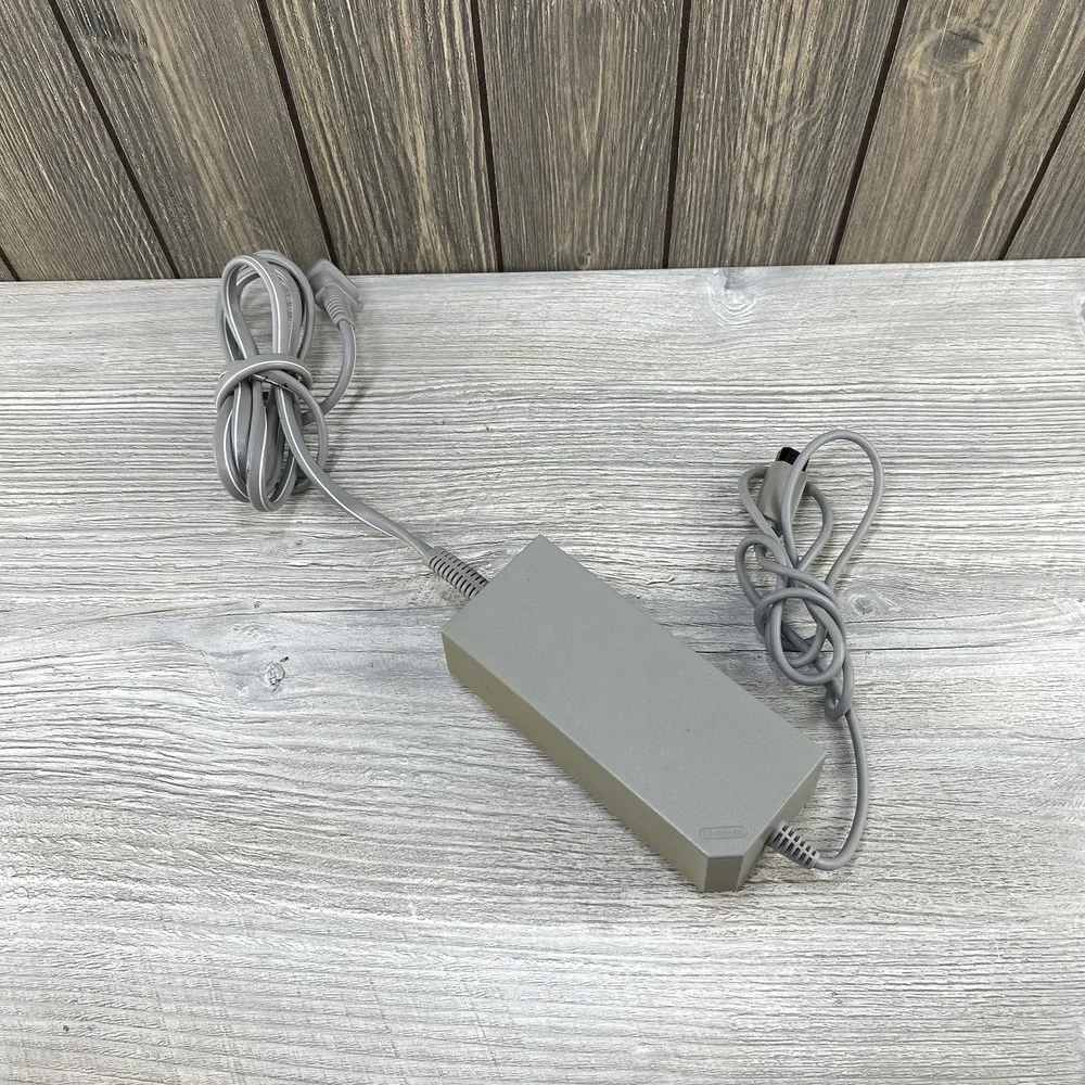 Nintendo Wii Power Cord Power Supply OEM Genuine (RVL-002) Tested Working